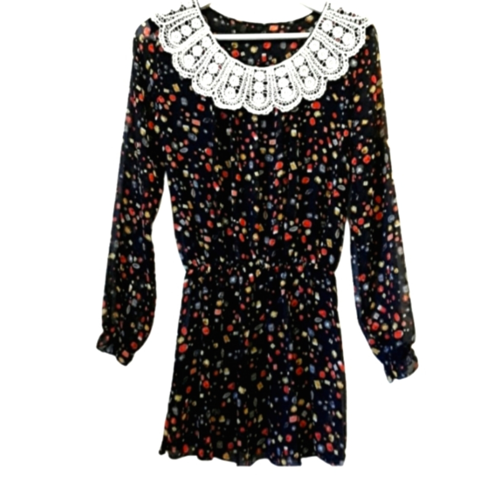 Voile, Drop Waist Gem